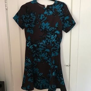 Target WhoWhatWear Capped Sleeve Floral Dress